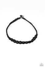 Load image into Gallery viewer, Paparazzi's Track Tracker - Black Urban necklace
