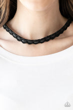 Load image into Gallery viewer, Paparazzi's Track Tracker - Black Urban necklace
