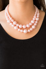 Load image into Gallery viewer, Paparazzi's The More the Modest - Pink Pearl necklace
