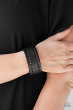 Load image into Gallery viewer, Paparazzi's Make The WEST Of It - Black Urban Men bracelet
