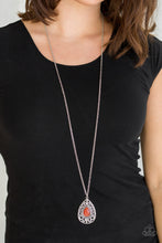 Load image into Gallery viewer, Paparazzi's Modern Majesty - Orange necklace

