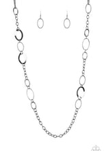 Load image into Gallery viewer, Paparazzi's Chain Cadence - Black necklace
