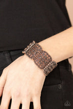 Load image into Gallery viewer, Paparazzi's Enchanted Vineyards - Copper bracelet
