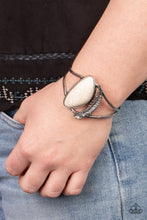 Load image into Gallery viewer, Paparazzi's Out In the Wild - White bracelet
