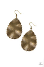 Load image into Gallery viewer, Paparazzi's Trail Ware - Brass earrings
