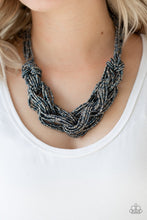 Load image into Gallery viewer, Paparazzi's City Catwalk - Blue Seed Beads necklace
