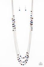 Load image into Gallery viewer, Paparazzi's Seasonal Sensation - Blue necklace
