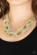 Load image into Gallery viewer, Paparazzi's City Catwalk - Gold Seed Beads necklace
