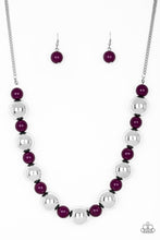 Load image into Gallery viewer, Paparazzi's Top Pop - Purple necklace

