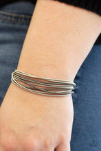 Load image into Gallery viewer, Paparazzi's Mainstream Maverick - Silver bracelet
