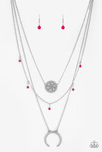 Load image into Gallery viewer, Paparazzi's Lunar Lotus - Pink necklace
