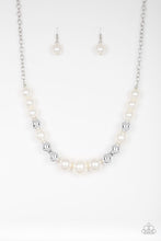 Load image into Gallery viewer, Paparazzi's Take Note - White Pearl necklace
