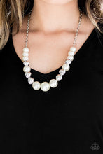 Load image into Gallery viewer, Paparazzi's Take Note - White Pearl necklace
