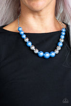 Load image into Gallery viewer, Paparazzi's Take Note - Blue Pearl necklace
