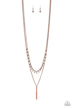 Load image into Gallery viewer, Paparazzi's Keep Your Eye On the Pendulum - Copper necklace
