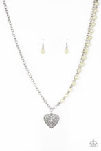 Load image into Gallery viewer, Paparazzi's Forever In My Heart - Yellow Pearl necklace
