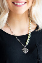 Load image into Gallery viewer, Paparazzi's Forever In My Heart - Yellow Pearl necklace
