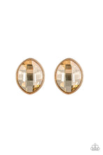 Load image into Gallery viewer, Paparazzi's Movie Star Sparkle - Gold post earrings
