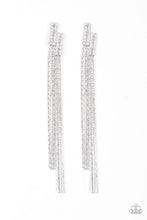 Load image into Gallery viewer, Paparazzi's Radio Waves - White post earrings

