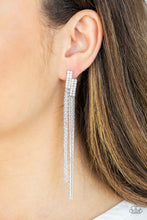 Load image into Gallery viewer, Paparazzi's Radio Waves - White post earrings
