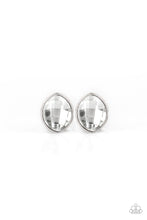 Load image into Gallery viewer, Paparazzi's Movie Star Sparkle - White post earrings
