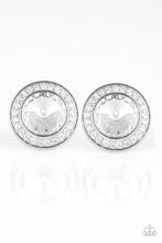 Load image into Gallery viewer, Paparazzi's What Should I BLING? - White post earrings
