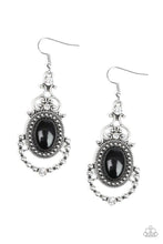 Load image into Gallery viewer, Paparazzi's Cameo and Juliet - Black earrings
