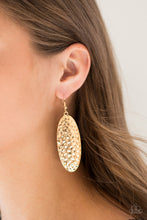 Load image into Gallery viewer, Paparazzi's Radiantly Radiant - Gold earrings
