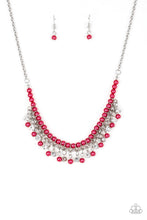 Load image into Gallery viewer, Paparazzi's A Touch of CLASSY - Pink necklace
