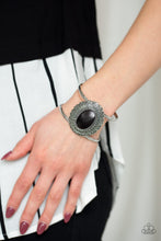 Load image into Gallery viewer, Paparazzi's Extra EMPRESS-ive - Black bracelet
