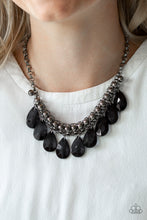 Load image into Gallery viewer, Paparazzi's Fashionista Flair - Black necklace
