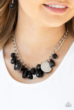 Load image into Gallery viewer, Paparazzi's Treasure Shore - Black necklace
