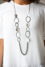 Load image into Gallery viewer, Paparazzi's Kaleidoscope Coasts - Black necklace
