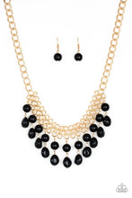 Load image into Gallery viewer, Paparazzi's 5th Avenue Fleek - Black necklace

