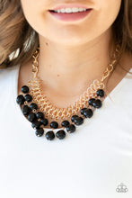 Load image into Gallery viewer, Paparazzi's 5th Avenue Fleek - Black necklace

