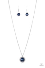 Load image into Gallery viewer, Paparazzi's Wall Street Wonder - Blue Pearl necklace
