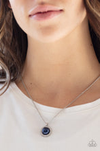 Load image into Gallery viewer, Paparazzi's Wall Street Wonder - Blue Pearl necklace
