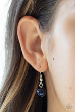 Load image into Gallery viewer, Paparazzi's Wall Street Wonder - Blue Pearl necklace
