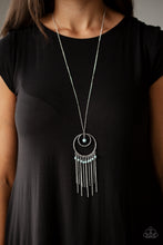 Load image into Gallery viewer, Paparazzi's Out of Bounds Shimmer - Blue Pearl necklace
