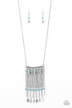Load image into Gallery viewer, Paparazzi's On the Fly - Blue necklace
