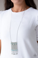 Load image into Gallery viewer, Paparazzi's On the Fly - Blue necklace
