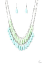 Load image into Gallery viewer, Paparazzi's Beaded Boardwalk - Blue necklace
