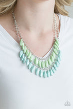 Load image into Gallery viewer, Paparazzi's Beaded Boardwalk - Blue necklace

