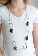 Load image into Gallery viewer, Paparazzi's Modern Day Malibu - Blue necklace
