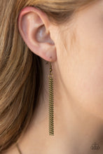 Load image into Gallery viewer, Paparazzi's Totally Worth the TASSEL - Brass necklace

