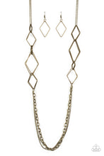 Load image into Gallery viewer, Paparazzi's Fashion Fave - Brass necklace
