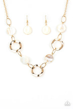 Load image into Gallery viewer, Paparazzi's Bermuda Bliss - Gold necklace
