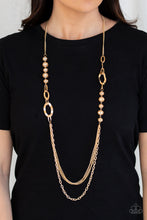 Load image into Gallery viewer, Paparazzi's Modern Girl Glam - Gold necklace
