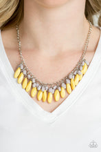 Load image into Gallery viewer, Paparazzi's Bead Binge - Yellow necklace
