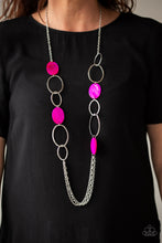 Load image into Gallery viewer, Paparazzi's Kaleidoscope Coasts - Pink necklace
